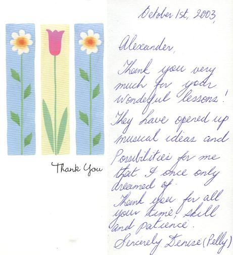 Thank you card 1